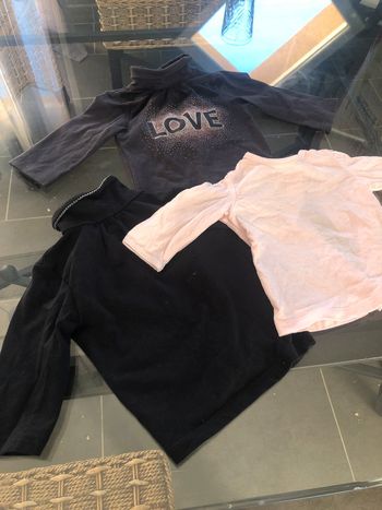 Lot t-shirt 1-3 mois