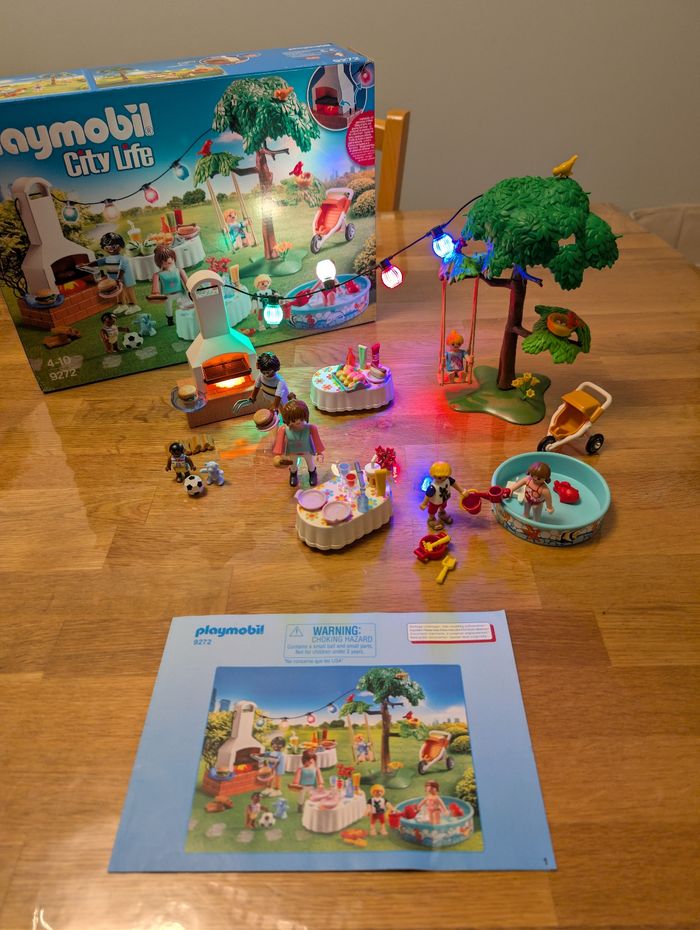 Barbecue City Life 9272 Playmobil - photo numéro 2