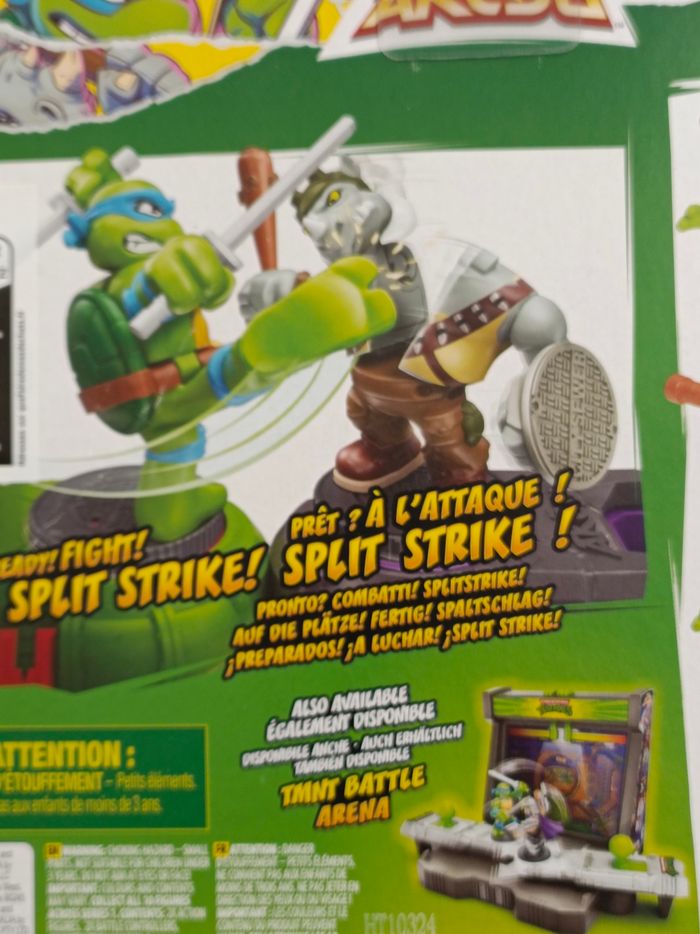 Coffret Tortues Ninja Leonardo vs Rocksteady - Akedo - Armes uniques
- photo numéro 8