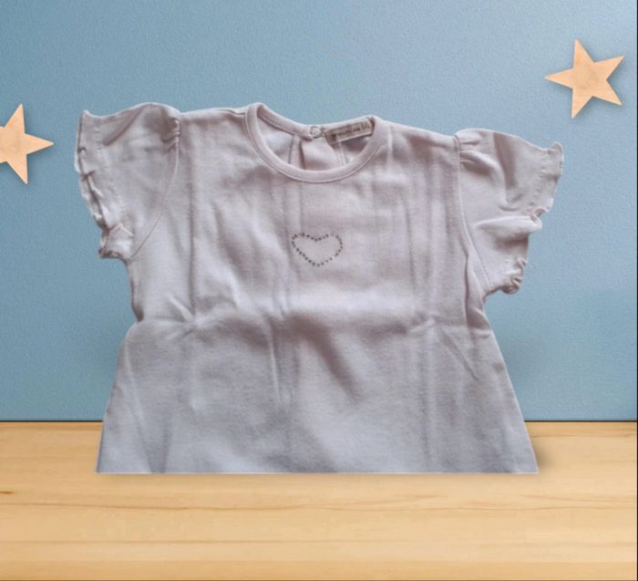 Tee-shirt fille 12 mois Grain de blé - photo numéro 2