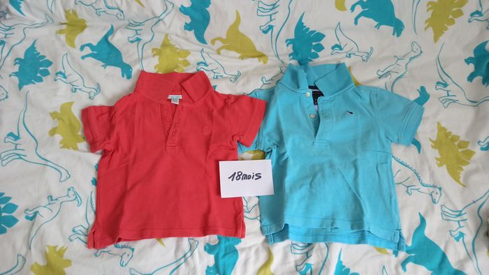 Lot polos 18 mois