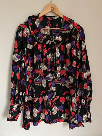 Chemise vintage fleurie