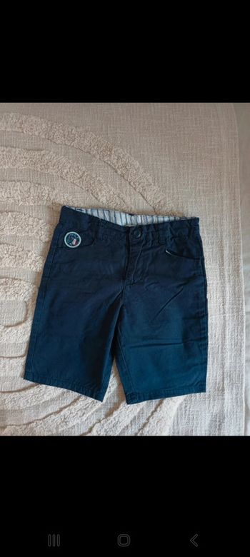 Short bermuda chino bleu marine Sergent Major 5 ans