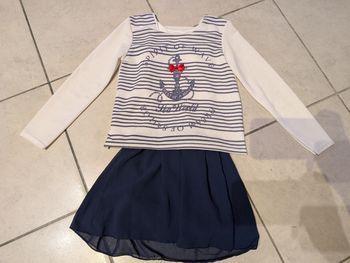 Robe marinière 8 ans