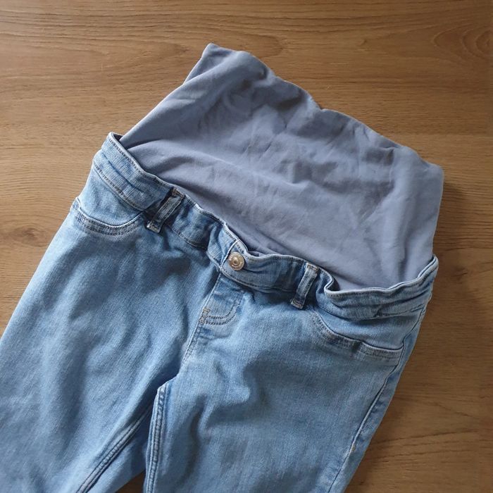 💜 Jegging grossesse avec bandeau super stretch triple stone taille S 36 Kiabi #emyfleury_grossesse - photo numéro 5
