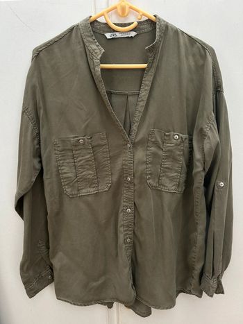 Chemise kaki Zara taille M - en très bon état style militaire