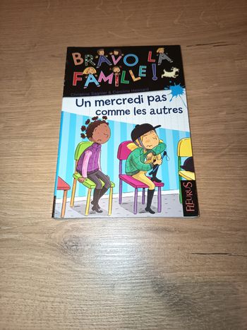 Livre roman enfant, Un mercredi pas comme les autres, Éditions Fleurus