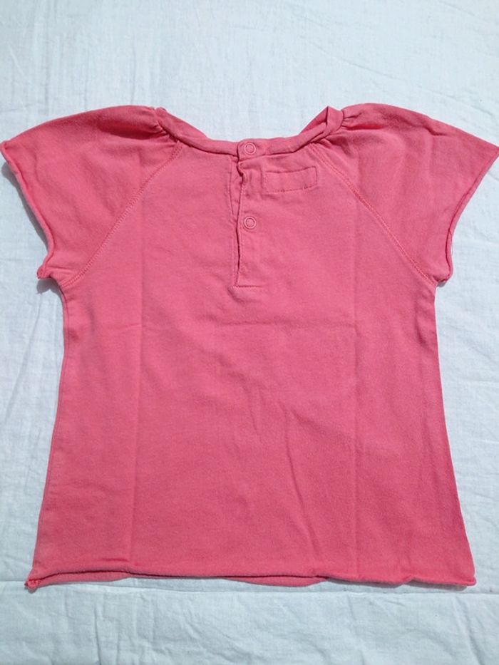Tee-shirt manches courtes La Compagnie des Petits 18 mois - photo numéro 2