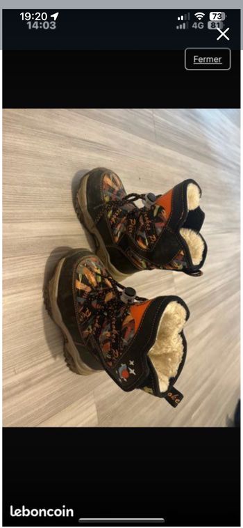 Bottes neige