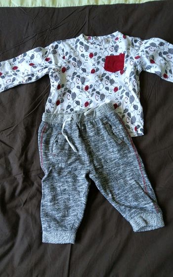 Ensemble jogging et haut Manches longues 6 mois