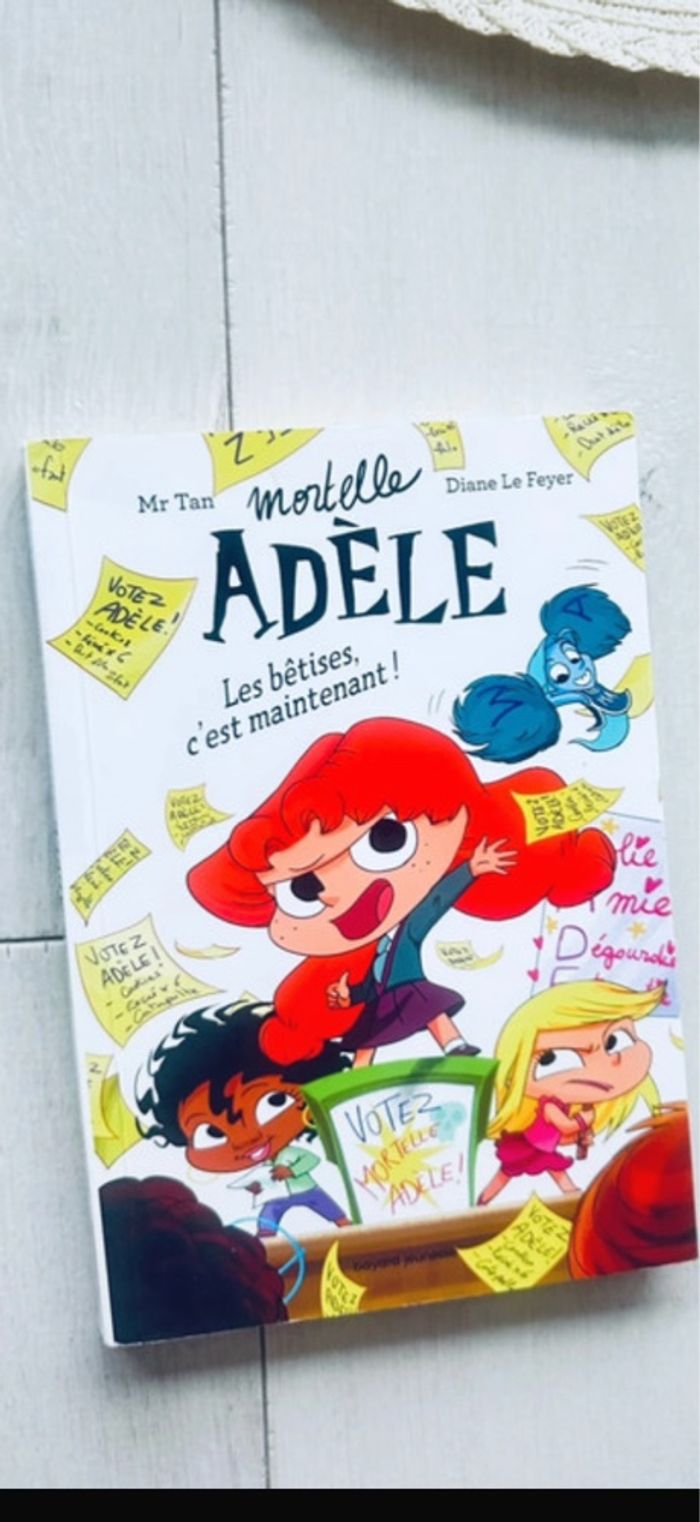 Livre Adèle les bêtises c est maintenant 2