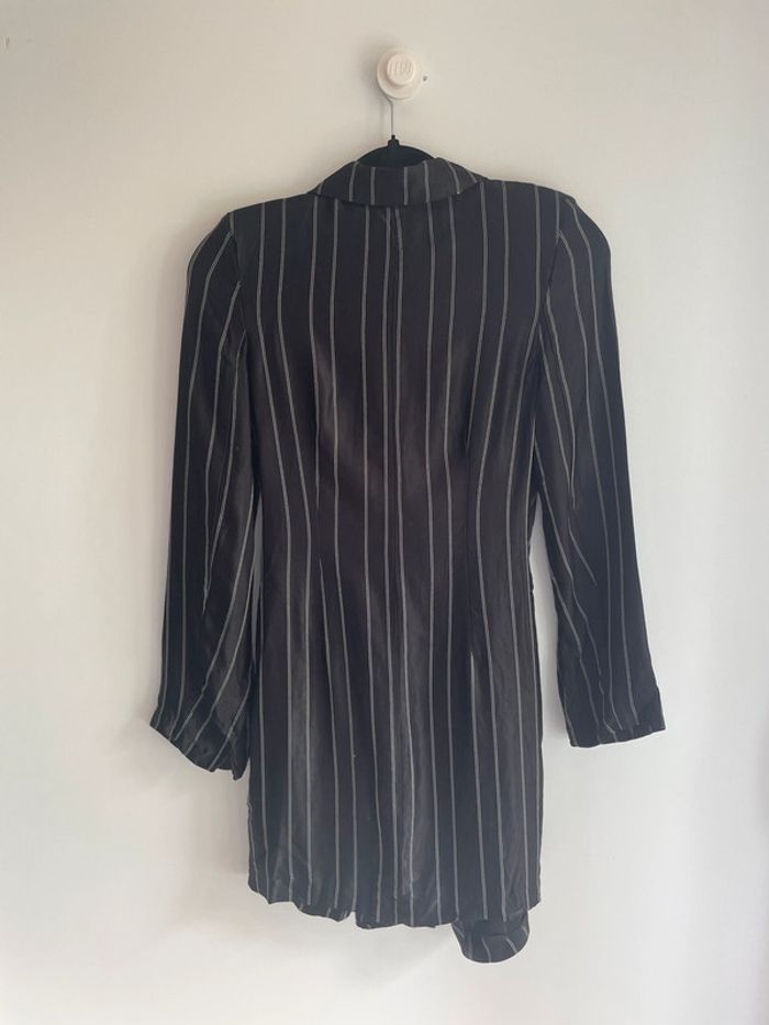 Robe blazer satinée - photo numéro 5