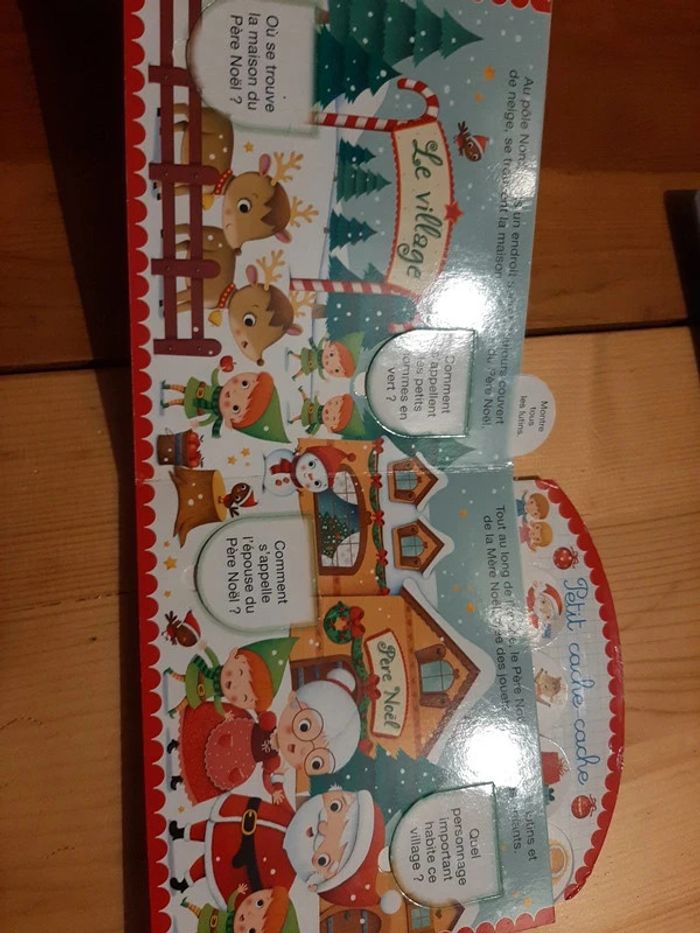 Livre : petit cache cache thème de Noël - photo numéro 3
