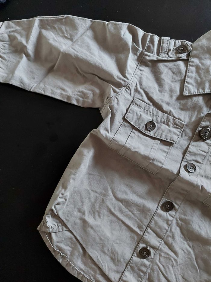 Chemise grain de blé 12mois - photo numéro 3