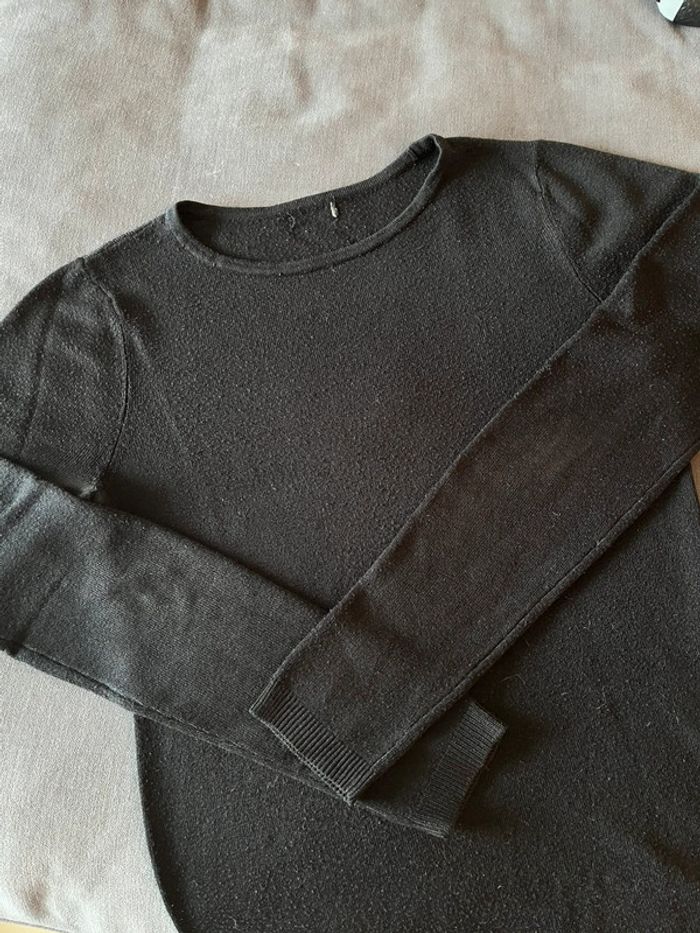 Pull noir basique - Taille S - photo numéro 4