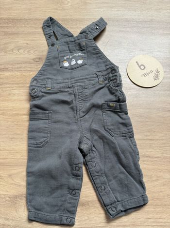 Salopette garçon coton