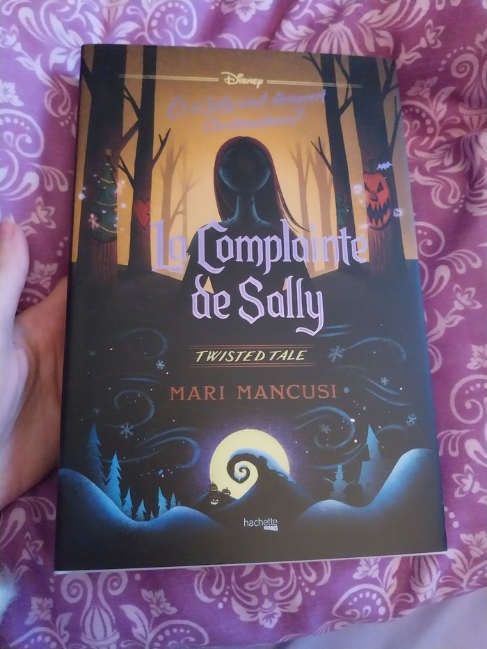 Roman Twisted Tale La Complainte de Sally relié collector jaspage- Mari Mancusi - Disney Hachette - photo numéro 2