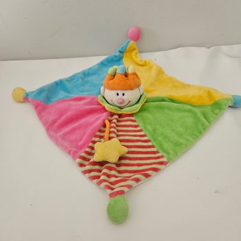 Doudou clown jollybaby vintage
