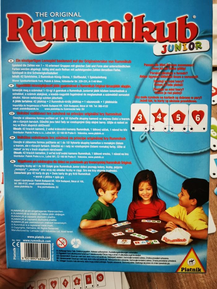 Jeu de société Rummikub junior - photo numéro 4