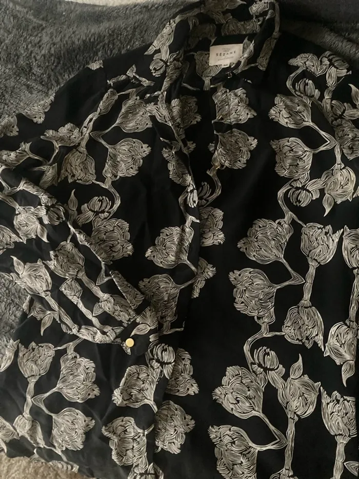 Chemise en soie sézane
