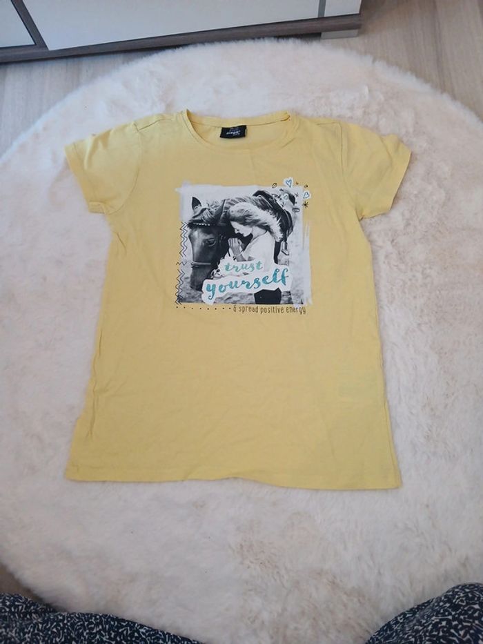 tee-shirt 10/12ans fille