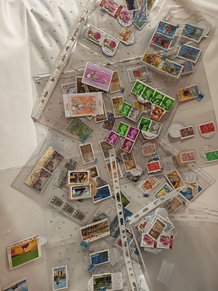 Collection de timbres