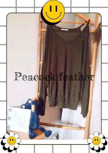Pull épaules dénudées kaki camaïeu 42