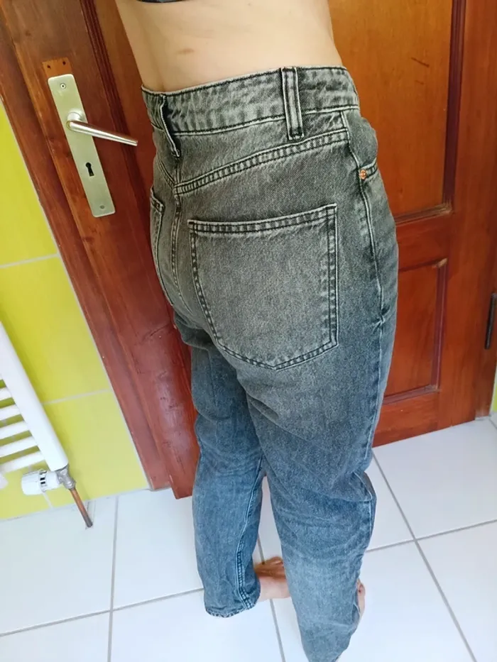 Jeans femme gris Amisu - photo numéro 8