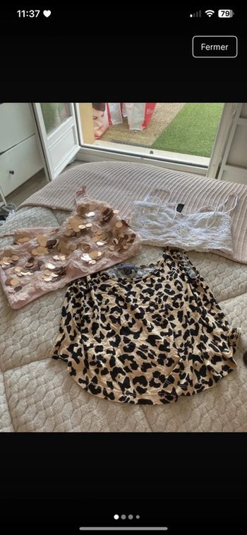 Lot de 3 tops xs