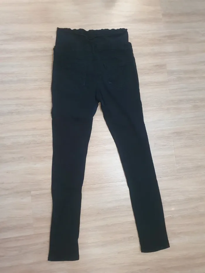 🌸 Jean slim noir 🌸 maternité grossesse 🌸 taille M/38 🌸 - photo numéro 8