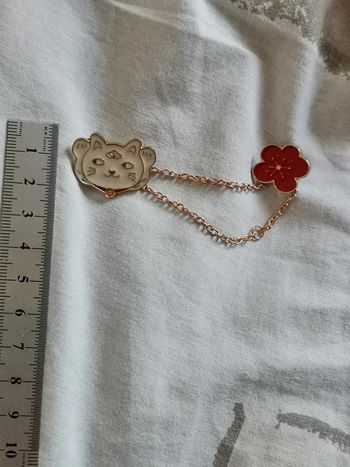 Double Pins à chaîne chat japonais