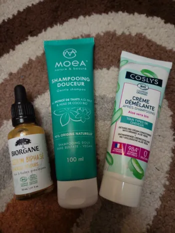 3 produits cheveux