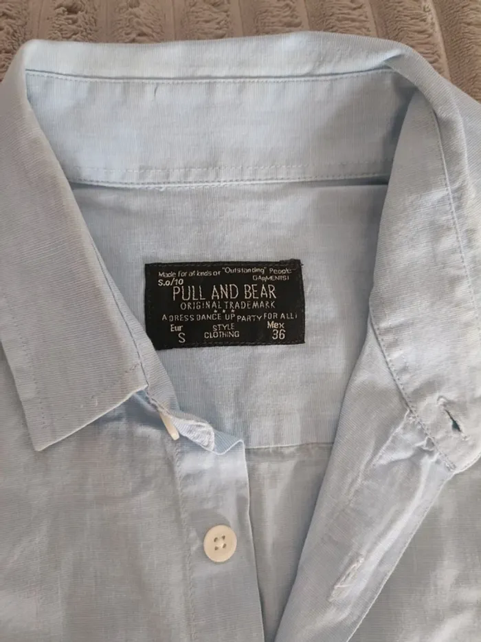 Chemise pull and bear taille S - photo numéro 8