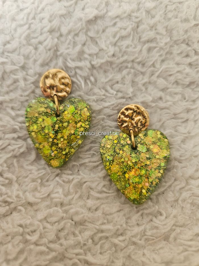 Boucle fantaisie coeur