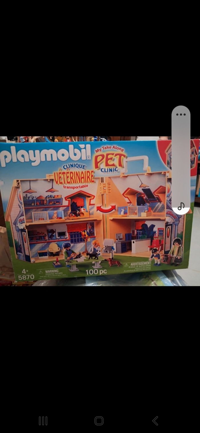 Maison vétérinaire Playmobil neuf