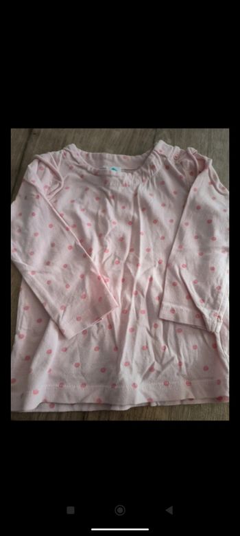 Tshirt manche longue tex 12 mois