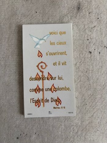 Lot 23 cartes catholiques canne 