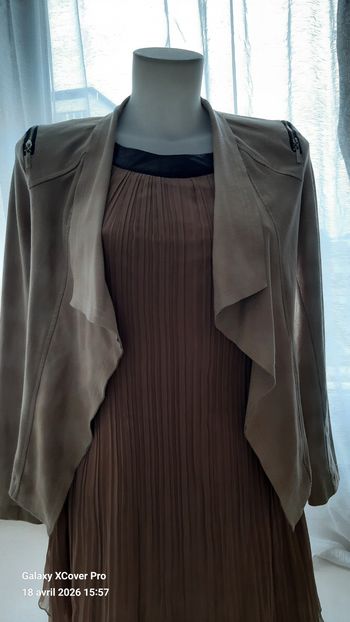 Veste façon peau