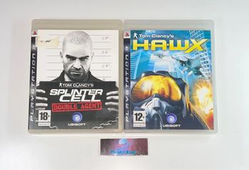 Lot 2 Jeux Tom Clancy’s - PS3 Double Agent / H.A.W.X fr Sony PAL