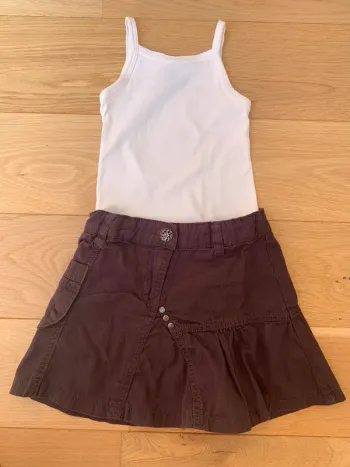 Jupe + body - Petit Bateau - 3 ans