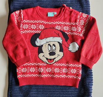 Pull Mickey disney Noël 24 mois