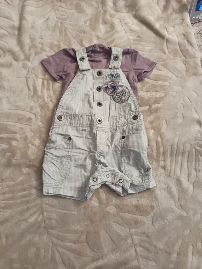 Ensemble salopette + maillot