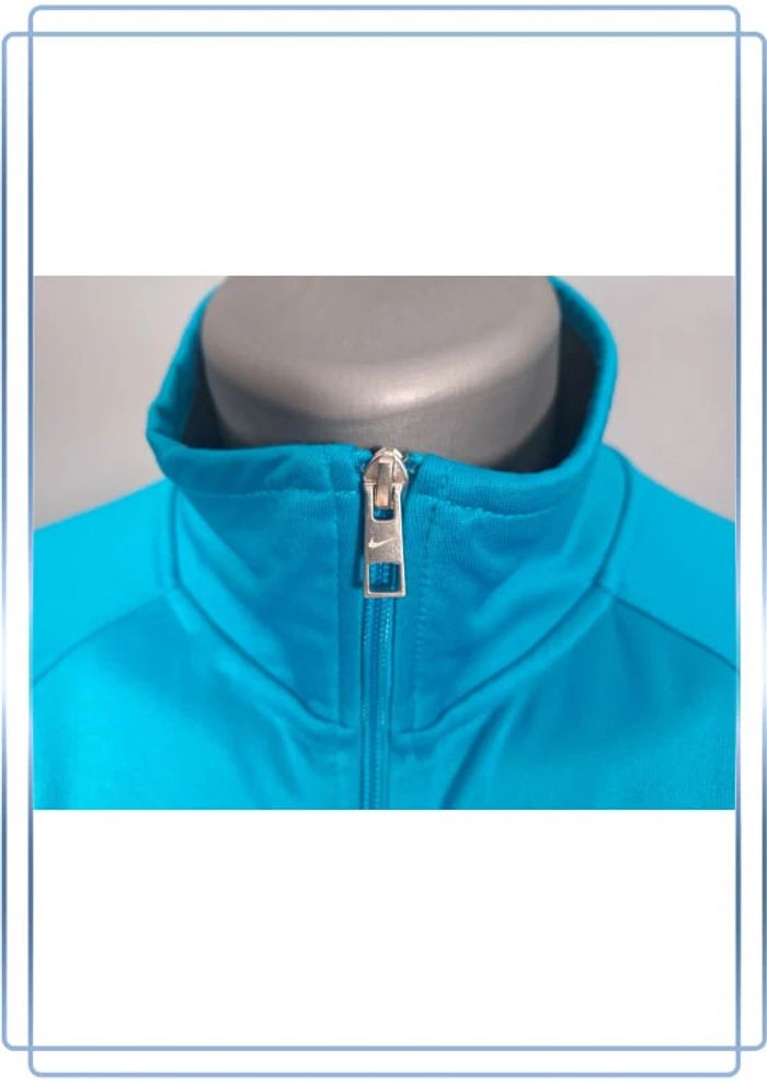 veste légère / Track jacket Nike vintage/ homme - taille M / bleu - brodé (332) - photo numéro 3