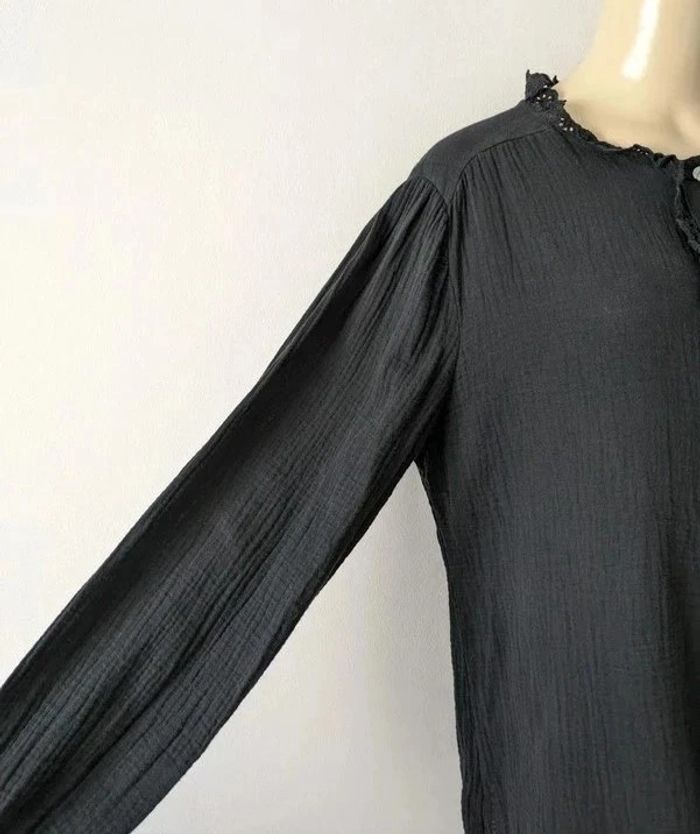 Chemisier blouse manches longues - By Coco - taille 42/44 - photo numéro 3