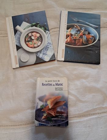 Lot 3 livres cuisines du monde