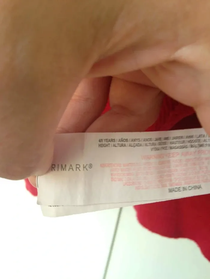 Robe col rond manches longues hiver 4-5ans 110cm Primark - photo numéro 6