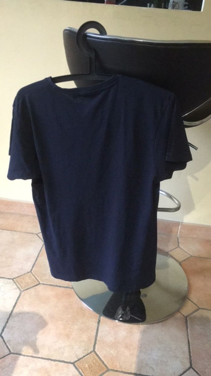 T-shirt bleu marine - photo numéro 2
