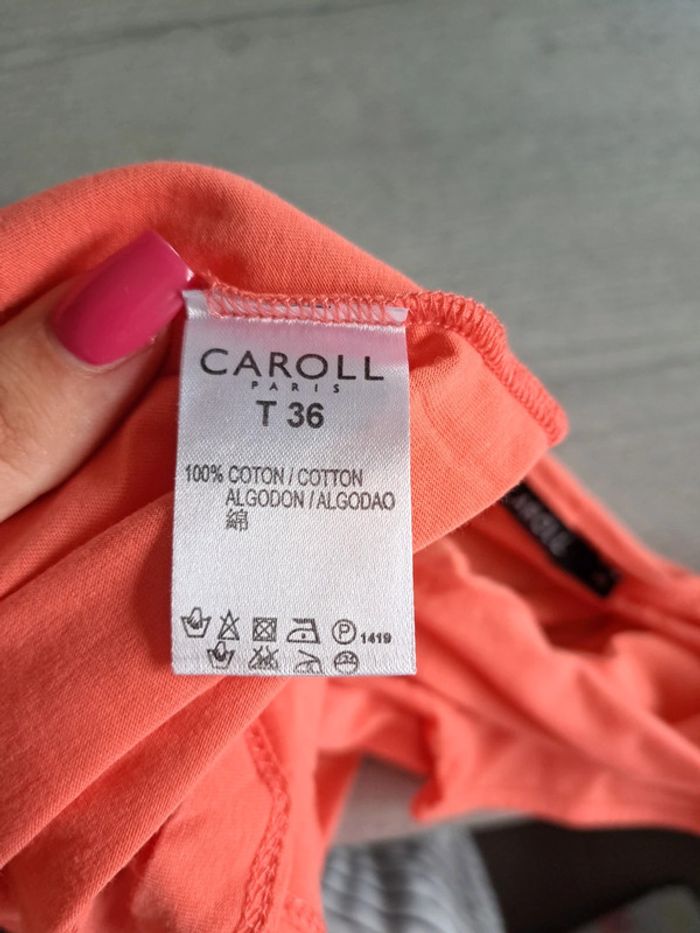 T-shirt Caroll - photo numéro 4