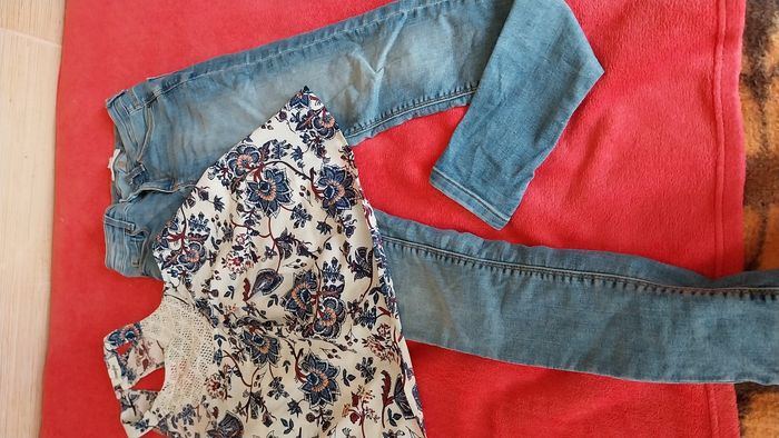1 lot de 20 vêtements ado fille taille XS - photo numéro 4