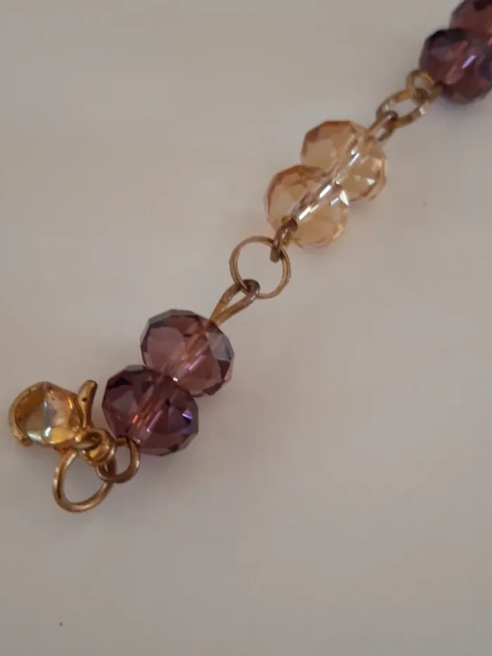 Bracelet fantaisie ambré